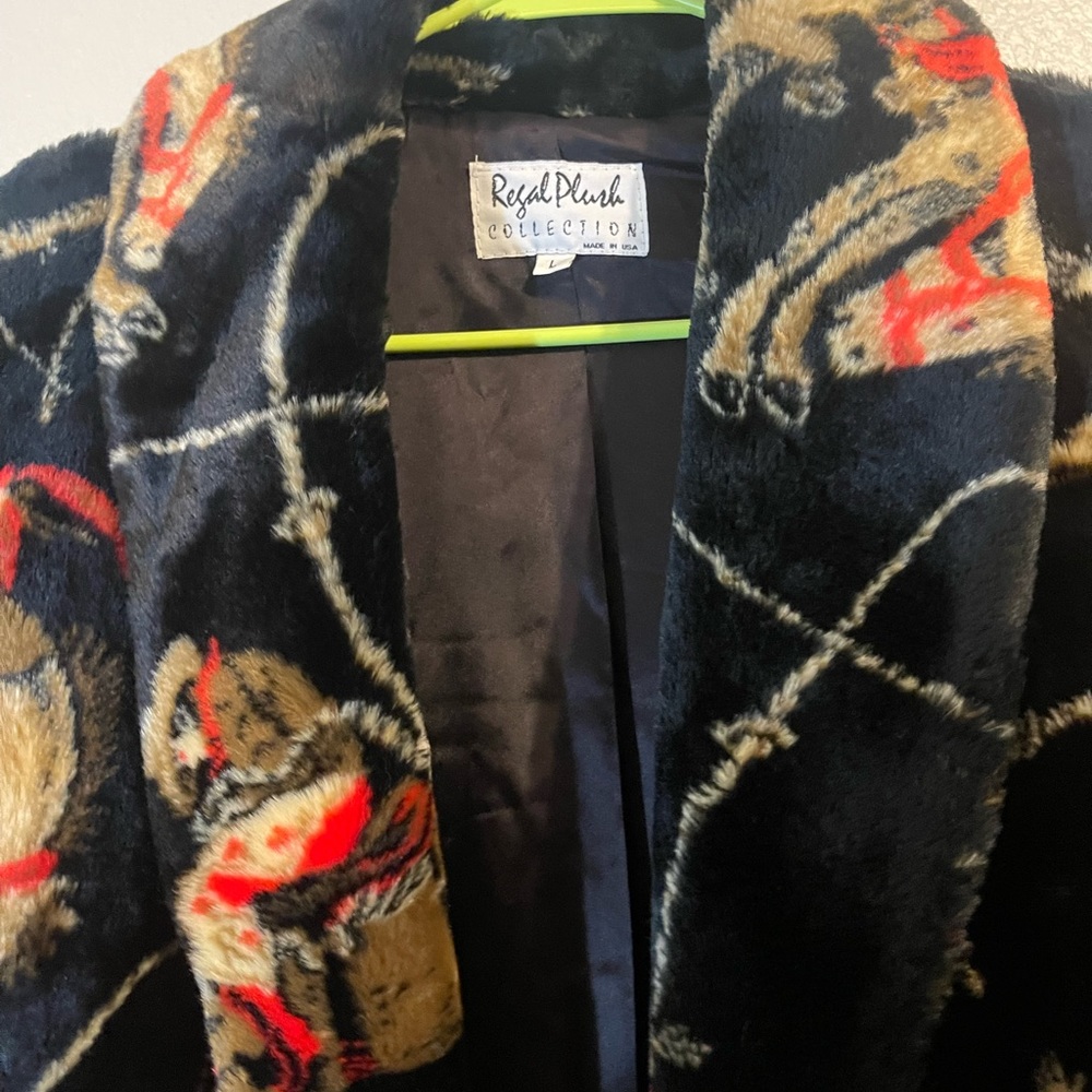 Vintage Faux Fur Coat - Picture 3 of 16